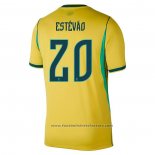 Brazil Player Estevao Home Shirt 2026