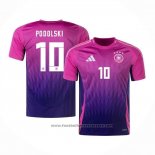 Germany Player Podolski Away Shirt 2024