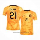 Holland Player F.de Jong Home Shirt 2022