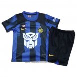 Inter Milan Home Shirt Kids 2023-2024