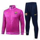 Jacket Tracksuit Barcelona Kids 2025-2026 Purple