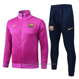 Jacket Tracksuit Barcelona Kids 2025-2026 Purple
