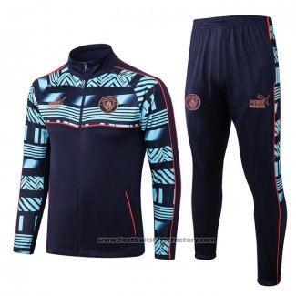 Jacket Tracksuit Manchester City 2022-2023 Blue