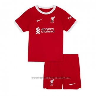 Liverpool Home Shirt Kids 2023-2024