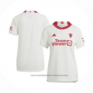 Manchester United Third Shirt Womens 2023-2024