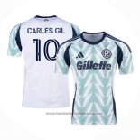 New England Revolution Player Carles Gil Away Shirt 2025