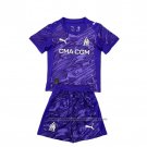 Olympique Marseille Goalkeeper Shirt Kids 2025-2026 Purple