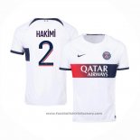 Paris Saint-Germain Player Hakimi Away Shirt 2023-2024