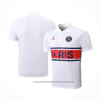 Polo Paris Saint-Germain Jordan 2022-2023 White