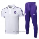Polo Set Real Madrid 2025-2026 White Purple