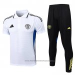 Polo Set del Manchester United 2025-2026 White