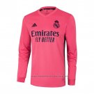 Real Madrid Away Shirt Long Sleeve 2020-2021
