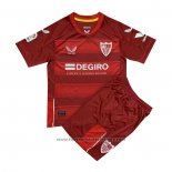 Sevilla Away Shirt Kids 2022-2023