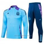 Sweatshirt Tracksuit Argentina 2024-2025 Blue