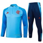 Sweatshirt Tracksuit Flamengo 2024-2025 Blue