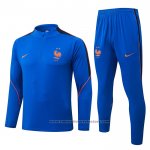 Sweatshirt Tracksuit France Kids 2026-2027 Blue