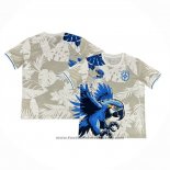 Thailand Brazil Special Shirt 2025-2026 Grey Blue