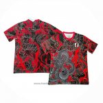 Thailand Japan Dragon Shirt 2025-2026 Black Red