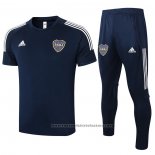 Tracksuit Boca Juniors Short Sleeve 2020-2021 Blue