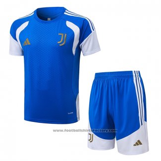 Tracksuit Juventus Short Sleeve 2026-2027 Blue - Shorts