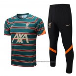 Tracksuit Liverpool Short Sleeve 2022 Green