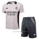 Tracksuit Real Madrid Short Sleeve 2024-2025 Rosa Claro - Shorts