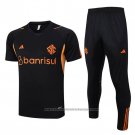 Tracksuit SC Internacional Short Sleeve 2023-2024 Black