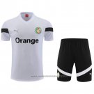 Tracksuit Senegal Short Sleeve 2023-2024 White - Shorts