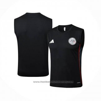 Training Shirt Ajax Without Sleeves 2025-2026 Black