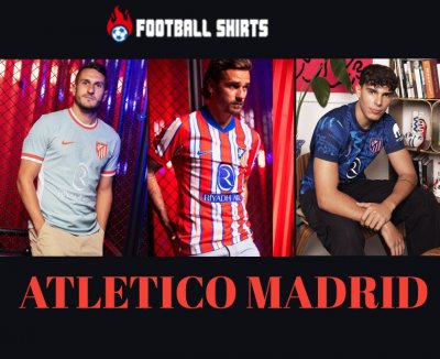 cheap Atletico Madrid football shirts 2024 2025