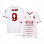 AC Milan Player Giroud Away Shirt 2022-2023