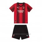 Ac Milan Home Shirt Kids 2023-2024