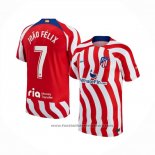 Atletico Madrid Player Joao Felix Home Shirt 2022-2023