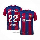 Barcelona Player Gundogan Home Shirt 2023-2024
