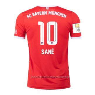 Bayern Munich Player Sane Home Shirt 2022-2023