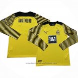 Borussia Dortmund Home Shirt Long Sleeve 2021-2022