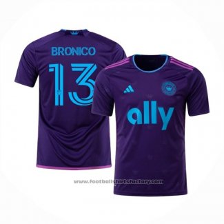 Charlotte FC Player Bronico Away Shirt 2023-2024