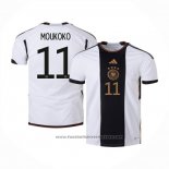 Germany Player Moukoko Home Shirt 2022