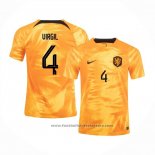Holland Player Virgil Home Shirt 2022