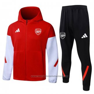 Hooded Tracksuit Arsenal 2025-2026 Red