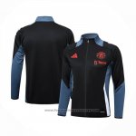 Jacket Manchester United 2024-2025 Black and Grey