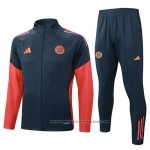 Jacket Tracksuit Bayern Munich 2025-2026 Grey Orange