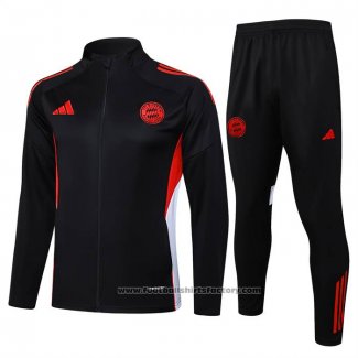 Jacket Tracksuit Bayern Munich Kids 2025-2026 Black