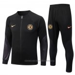 Jacket Tracksuit Chelsea 2022-2023 Black
