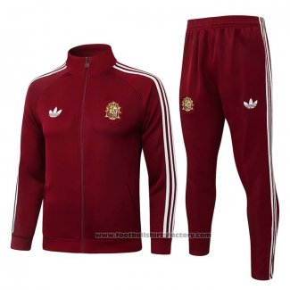 Jacket Tracksuit Spain Kids 2026-2027 Red
