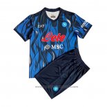 Napoli Ea7 Third Shirt Kids 2021-2022