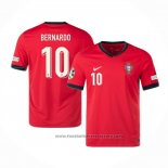 Portugal Player Bernardo Home Shirt 2024