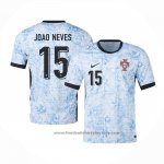 Portugal Player Joao Neves Away Shirt 2024