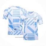 Pre-match Shirt Manchester City 2022 Blue and White
