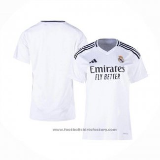 Real Madrid Home Shirt Womens 2024-2025